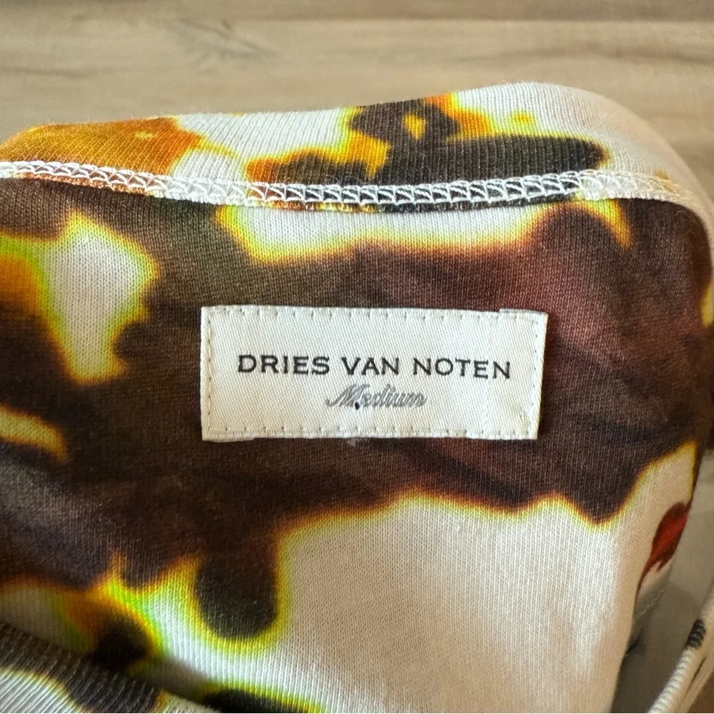 Dries Van Noten abstract print Hein crewneck t-shirt - Medium NWOT - Picture 8 of 8